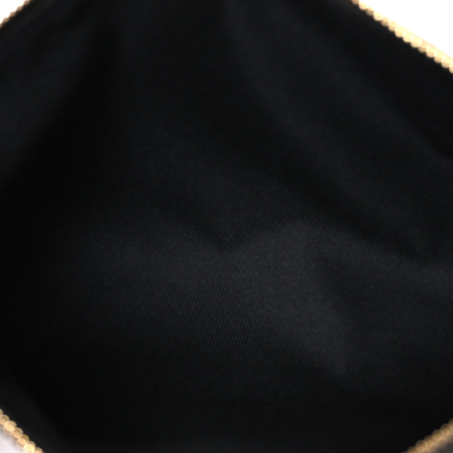 Louis Vuitton Monogram Sequins Pochette Accessories Black 5 of 9