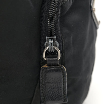 Prada Nylon Vela Cinch Backpack Black 14 of 16