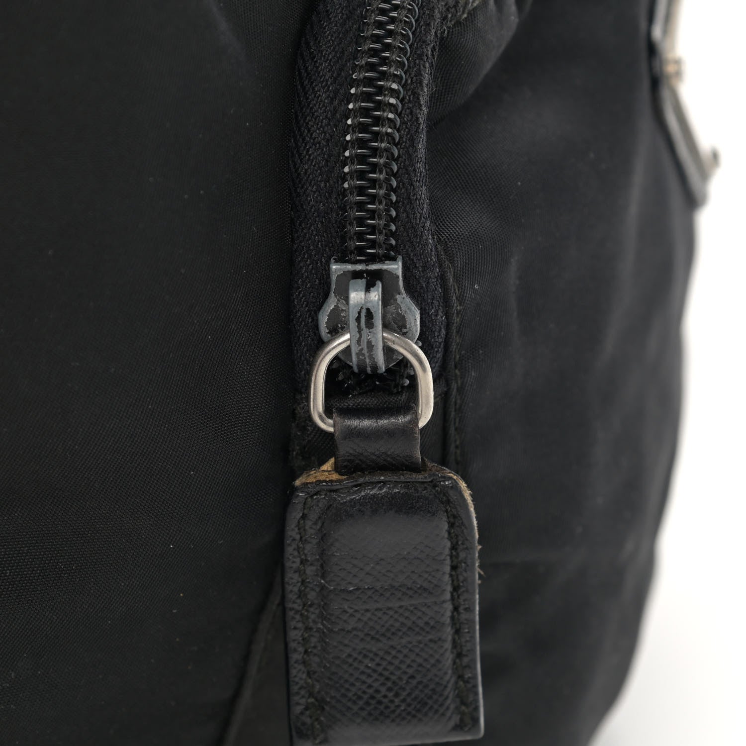 Prada Nylon Vela Cinch Backpack Black 14 of 16