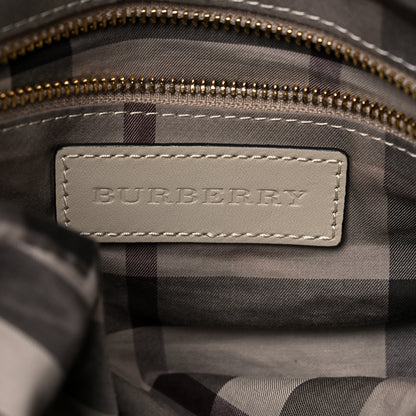 Burberry Calfskin Satchel Limestone 6 of 13