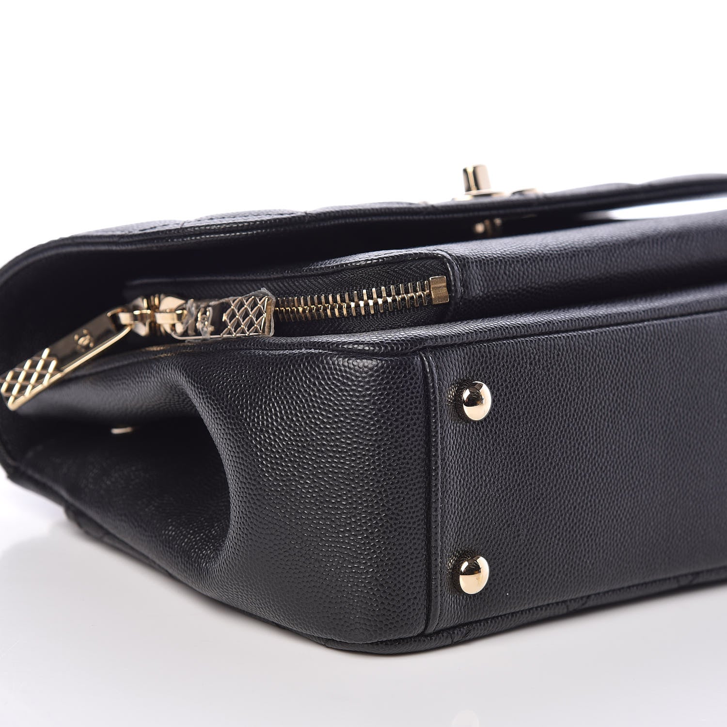 Chanel Caviar Quilted Medium Business Affinity Flap Black 10 of 11