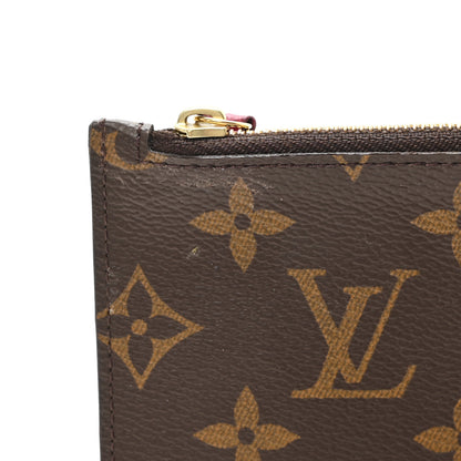 Louis Vuitton Monogram Josephine Wallet Zippered Insert Fuchsia 7 of 7