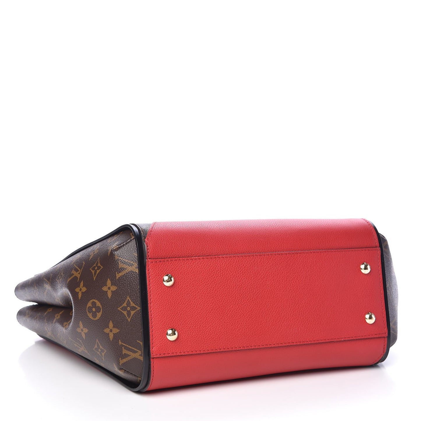 Calfskin Monogram Kimono Tote Cherry