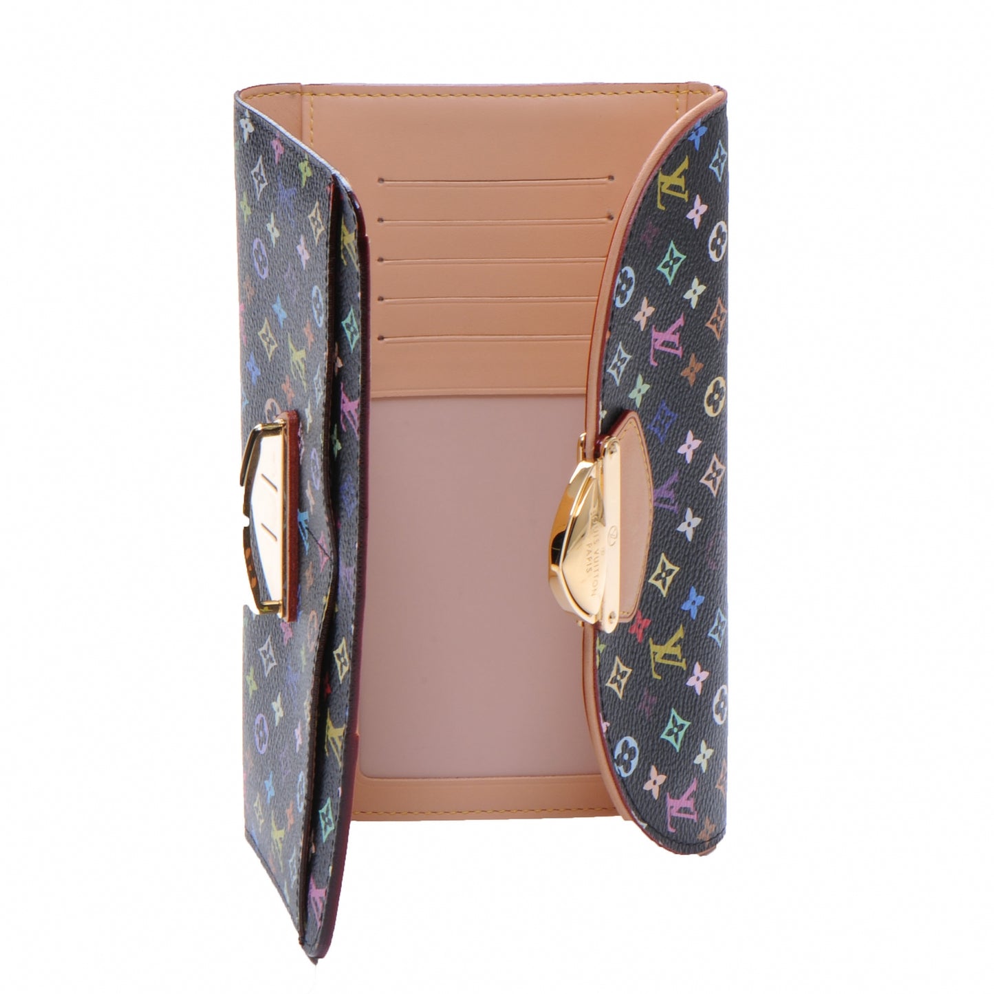 Monogram Multicolor Eugenie Wallet Black