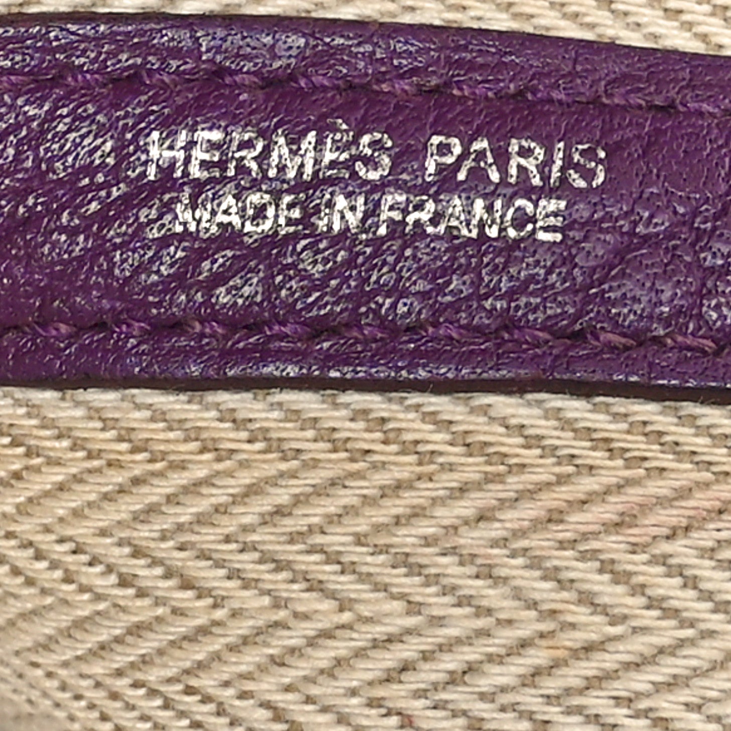Hermes Negonda Garden Party Tote 30 TPM Cassis 6 of 9