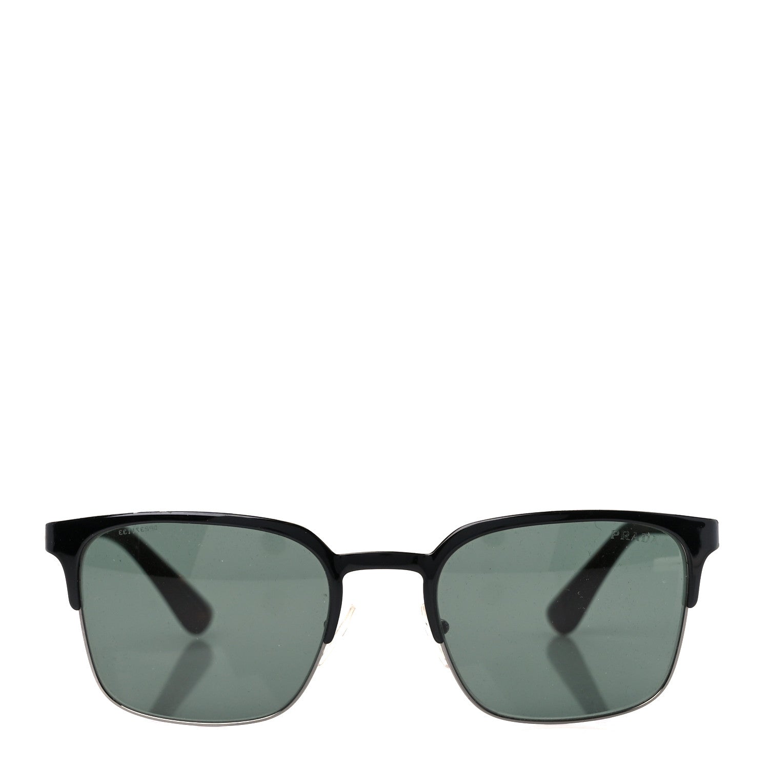 Prada Acetate Sunglasses SPR 61S Black 2 of 8