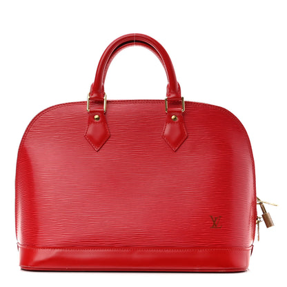 Louis Vuitton Epi Alma PM Castillan Red 1 of 11