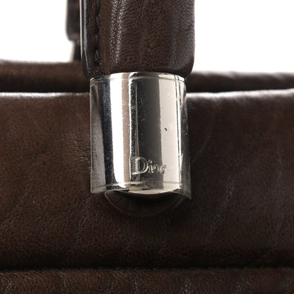 Christian Dior Lambskin Karenina Large Tote Brown 21 of 22