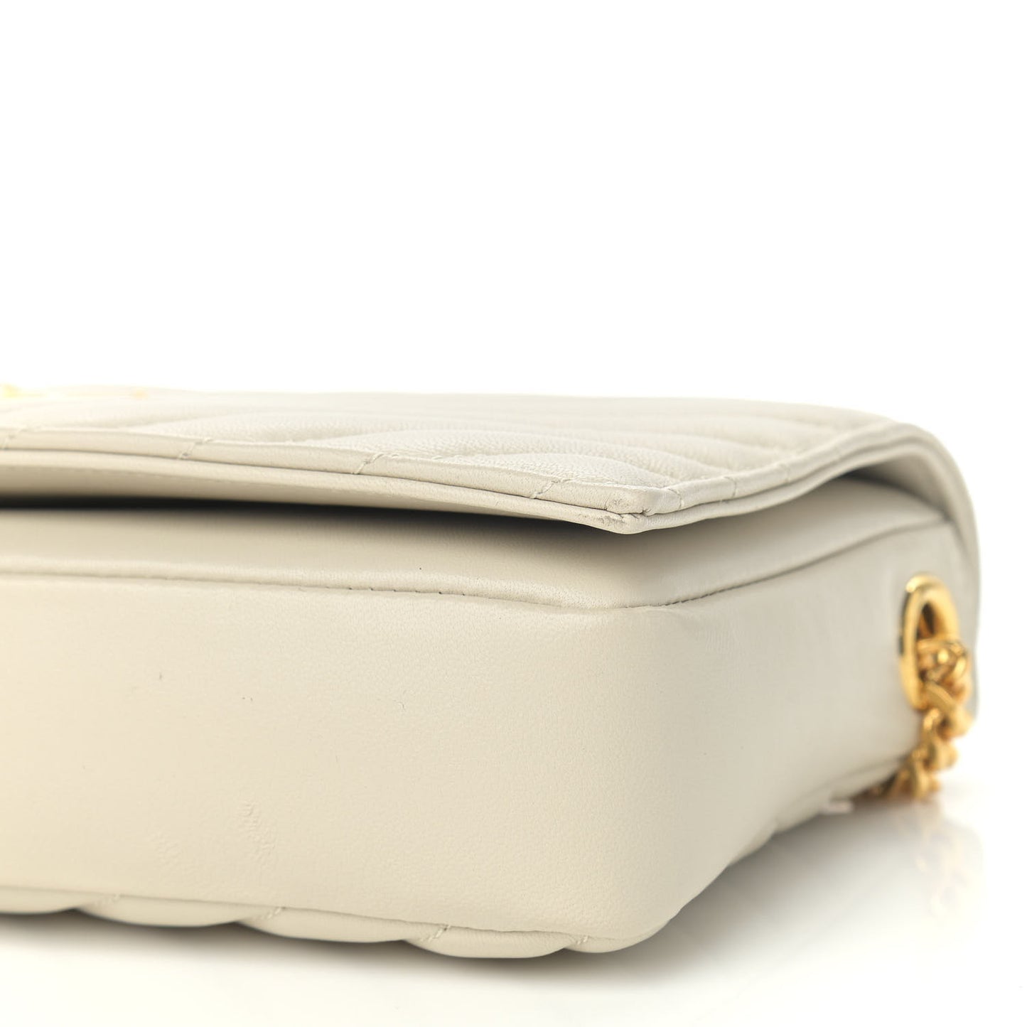 Lambskin Matelasse Monogram Kate 99 Crema Soft