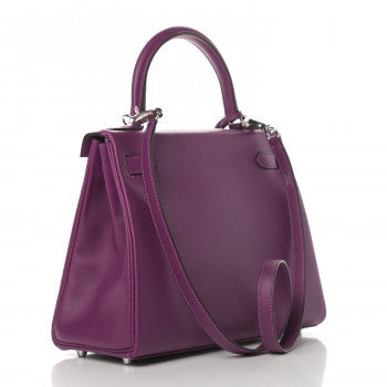 Hermes Evercolor Kelly Retourne 28 Anemone 3 of 11