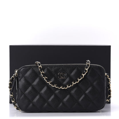 Chanel Caviar Quilted Small Clutch With Chain Black 13 of 13