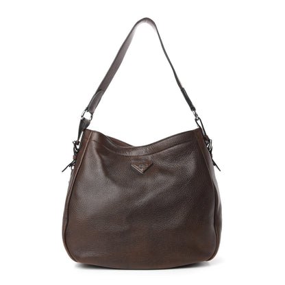 Prada Cervo Antik Hobo Cacao 1 of 11