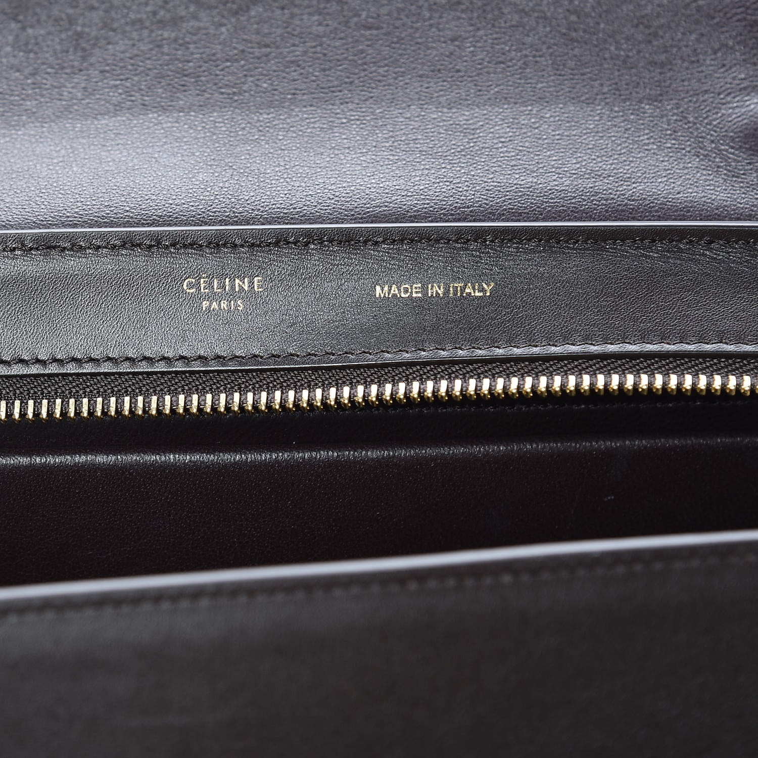 Celine Bullhide Calfskin Small Tri-Color Trapeze Almond 9 of 10