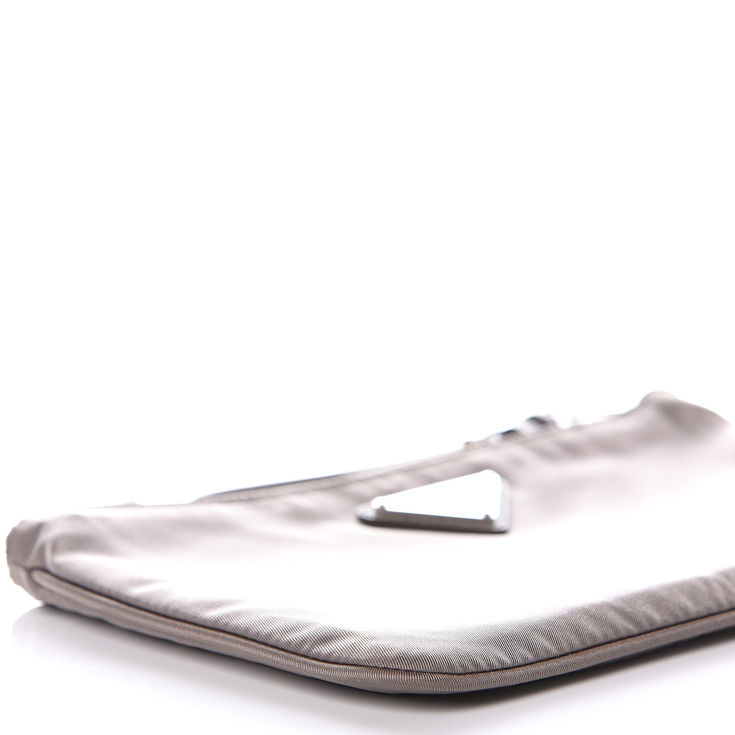 Prada Tessuto Nylon Saffiano Wristlet Argilla 7 of 9
