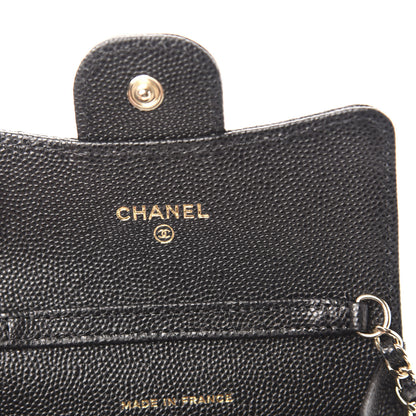 Chanel Caviar Quilted Flap Classic Belt Bag Black 7 of 12