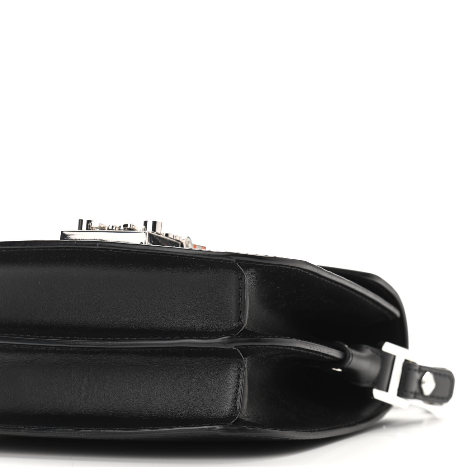 MCM Calfskin Mini Patricia Crossbody Bag Black 9 of 9