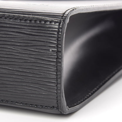 Louis Vuitton Epi Malesherbes Black 9 of 13