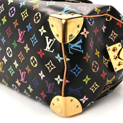 Louis Vuitton Monogram Multicolor Speedy 30 Black 9 of 11