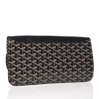 Goyard Goyardine Sainte Marie Soft Clutch Black 4 of 10