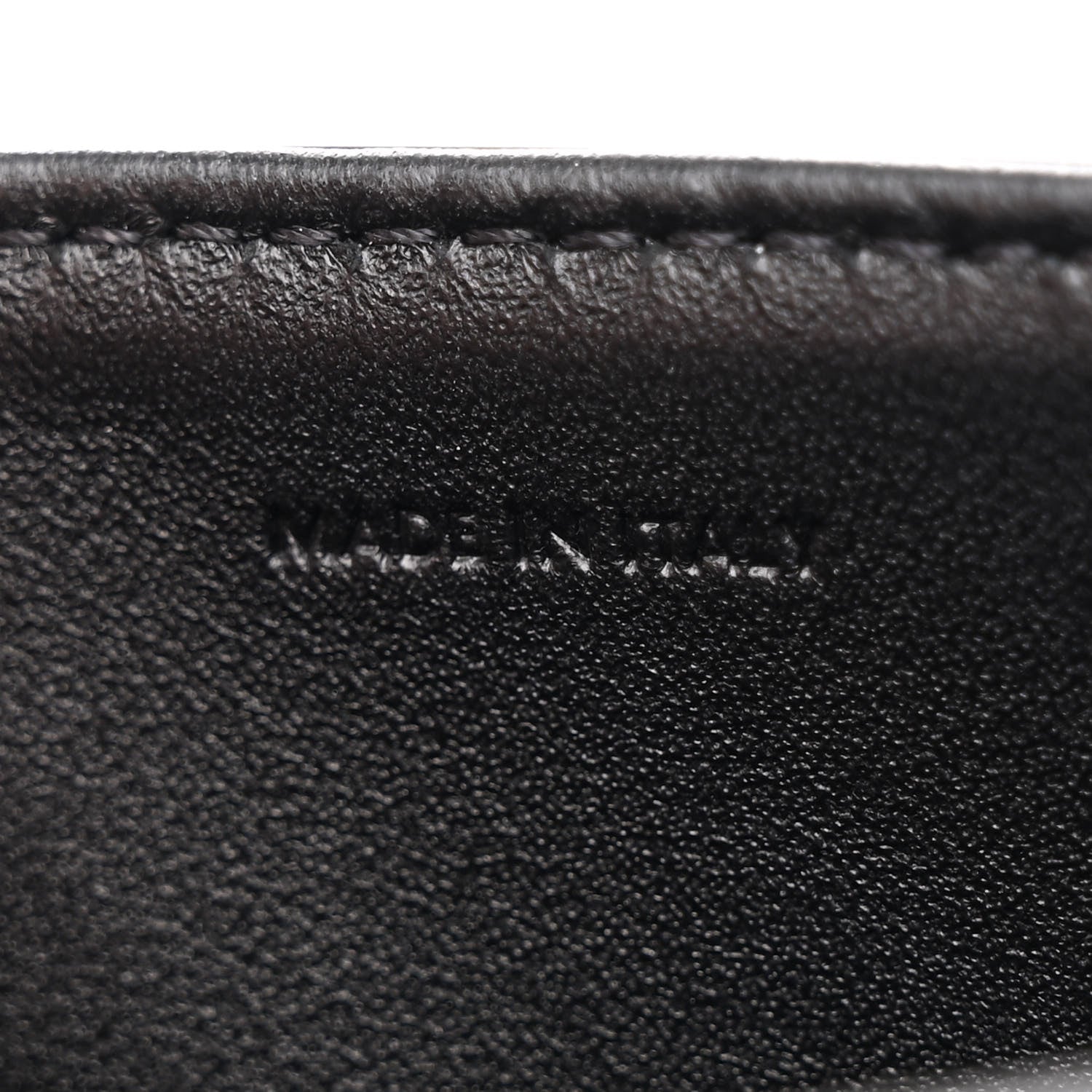 Celine Shiny Calfskin Teen Triomphe Black 7 of 11