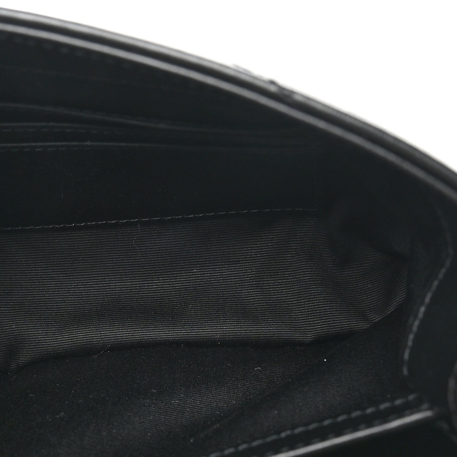 Saint Laurent Calfskin Y Quilted Monogram Toy Loulou Crossbody Bag Black 5 of 10