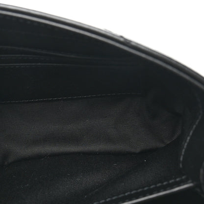Saint Laurent Calfskin Y Quilted Monogram Toy Loulou Crossbody Bag Black 5 of 10