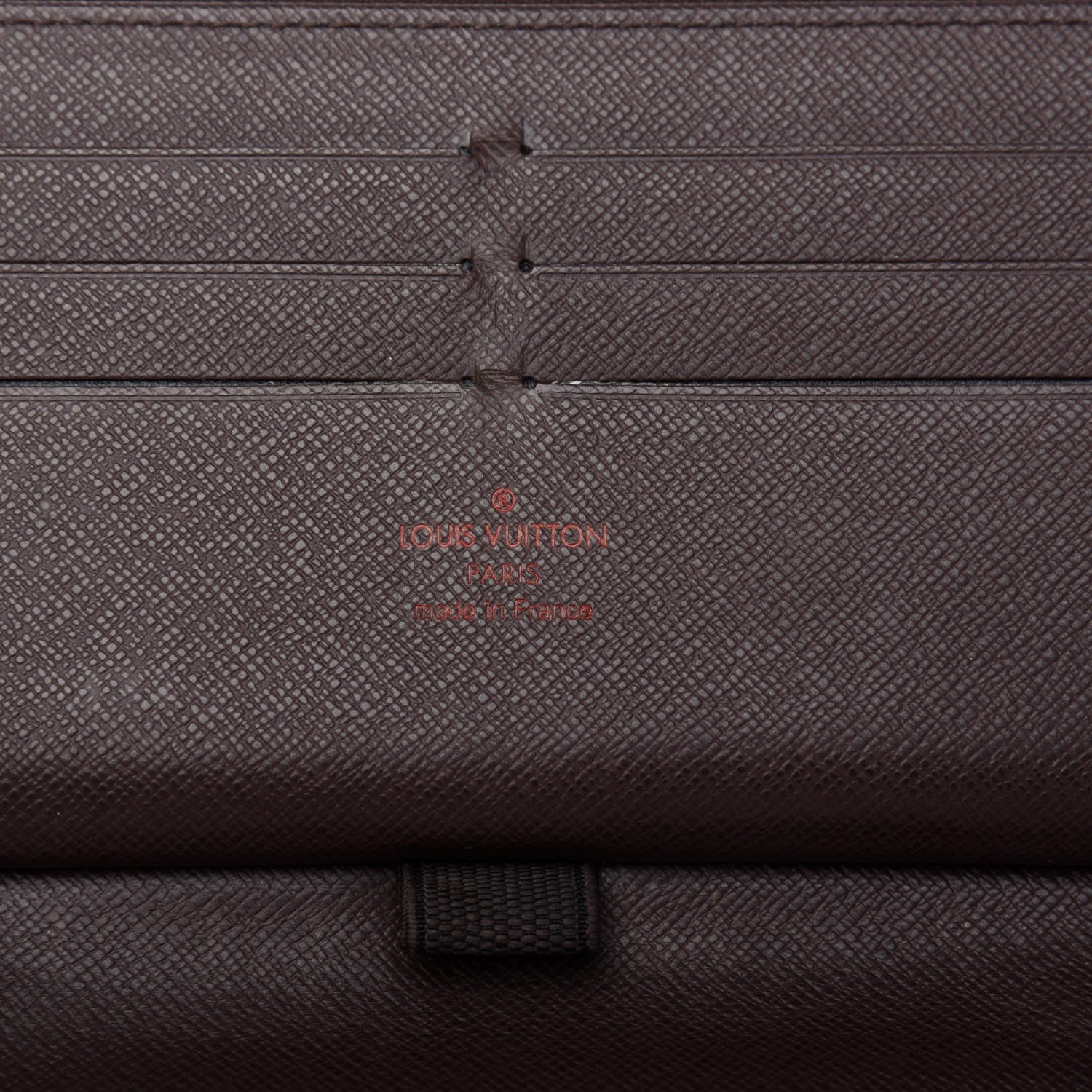 Louis Vuitton Damier Ebene Zippy Organizer Wallet 6 of 7