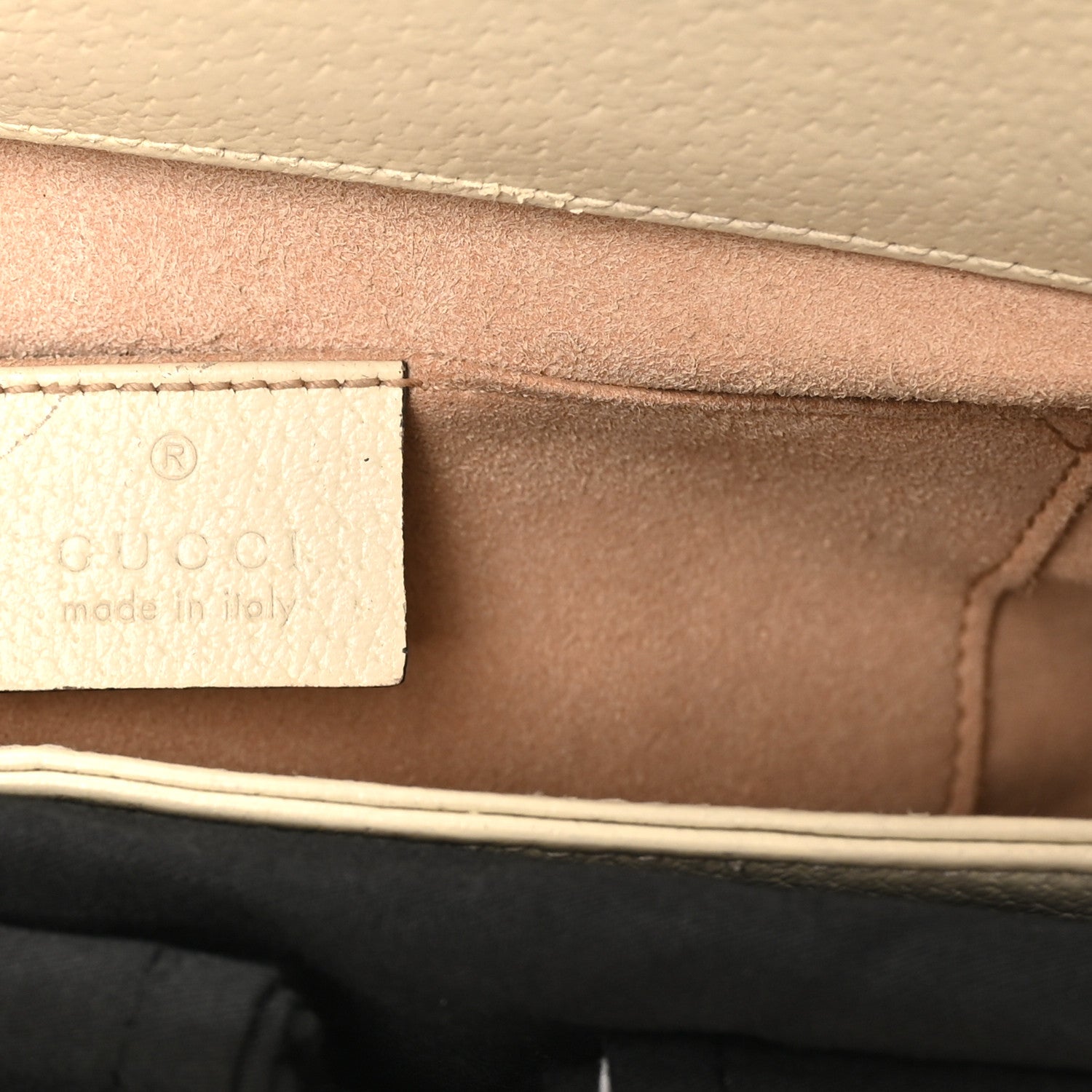 Gucci GG Supreme Monogram Flora Web Small Ophidia Chain Shoulder Bag White 6 of 10