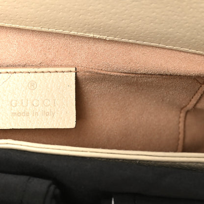 Gucci GG Supreme Monogram Flora Web Small Ophidia Chain Shoulder Bag White 6 of 10