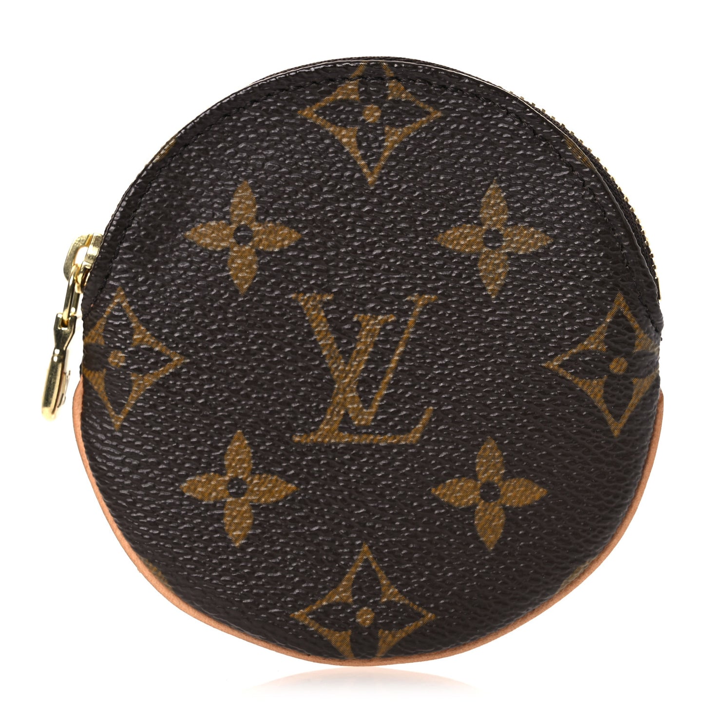 Monogram Round Coin Purse