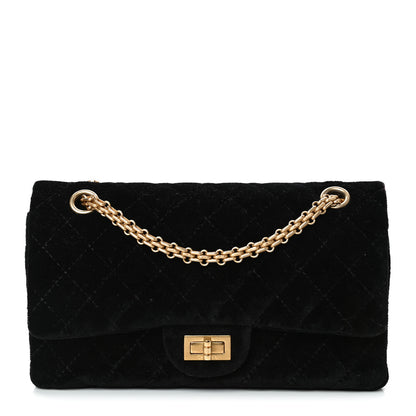 Chanel Velvet Quilted 2.55 Reissue 225 Flap Black 1 of 4