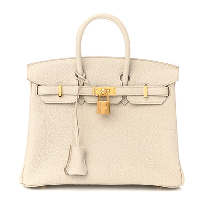 Hermes Togo Birkin 25 Beton 1 of 11
