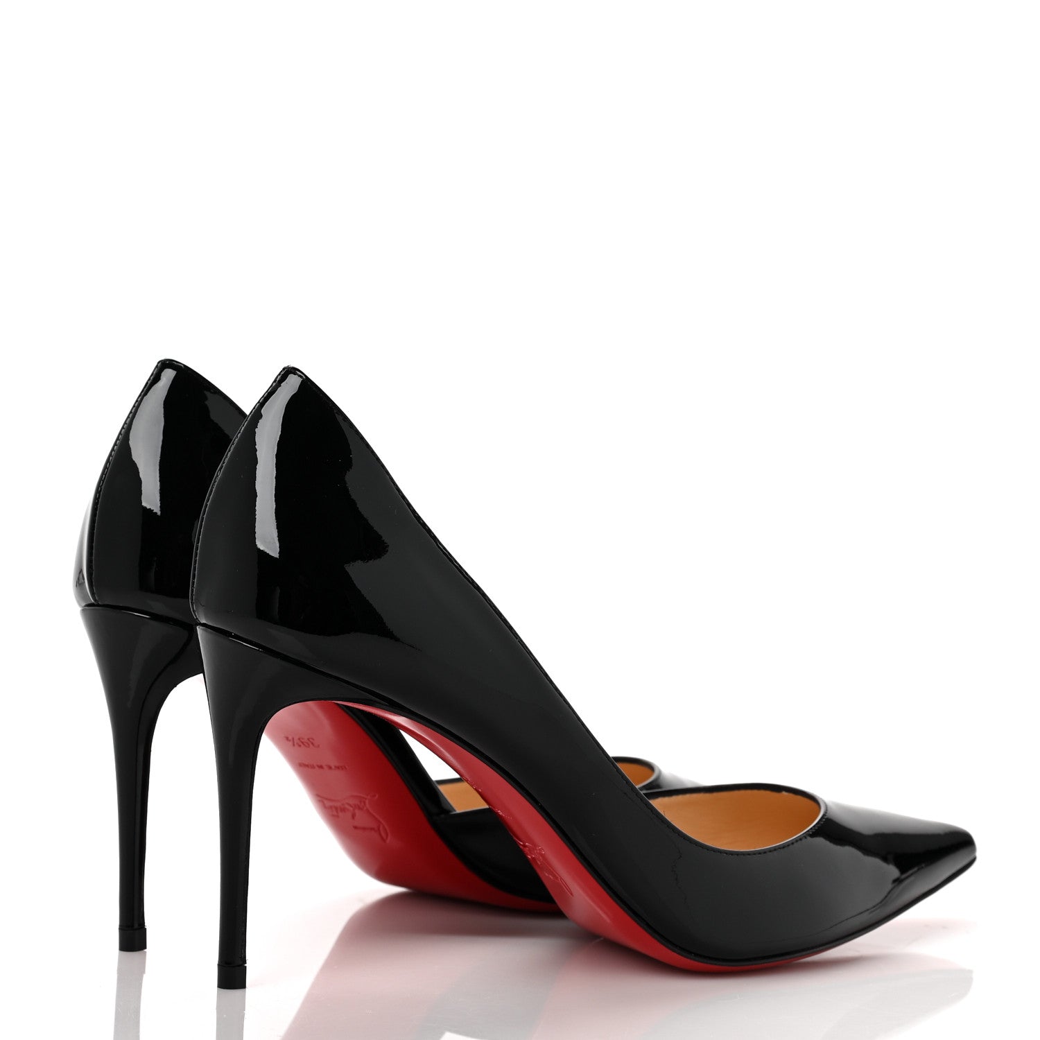 Christian Louboutin Patent Iriza 85 Pumps 39.5 Black 4 of 8