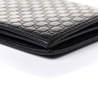 Gucci Microguccissima Crossbody Wallet Black 9 of 11