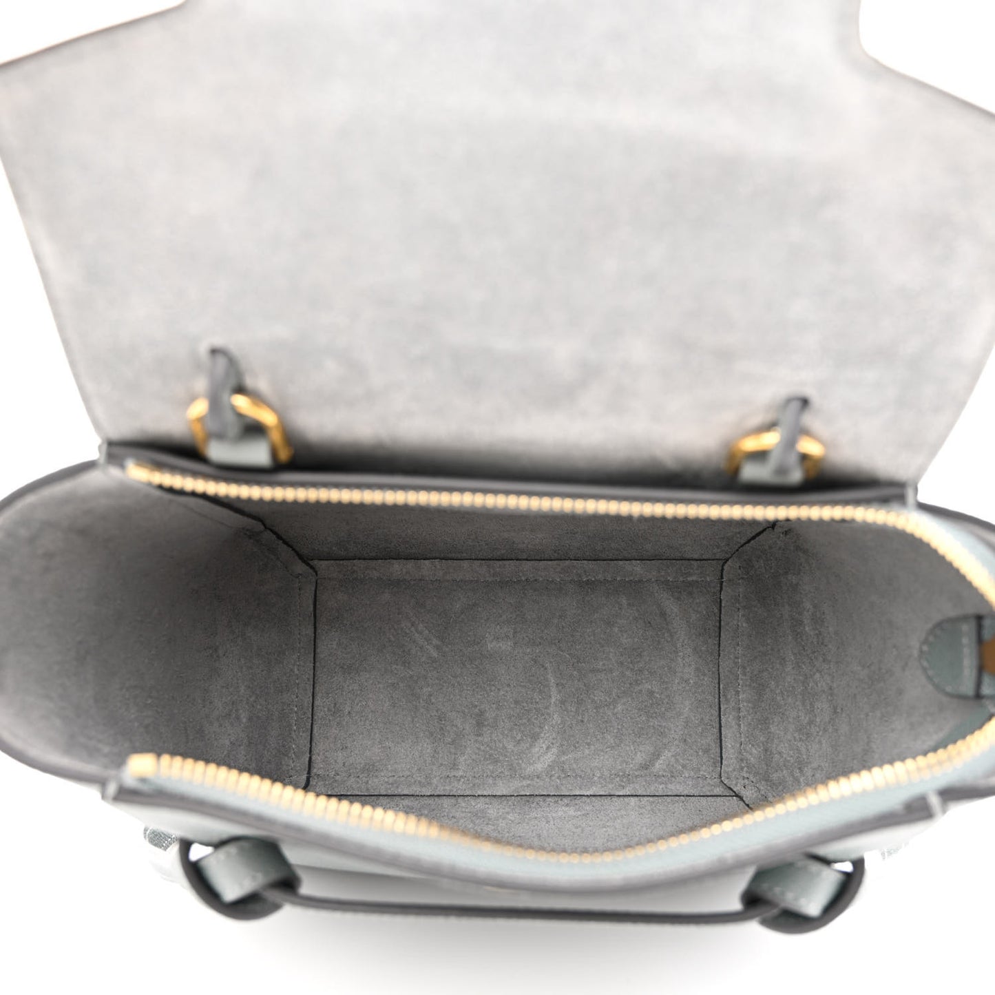 Grained Calfskin Nano Belt Bag Storm