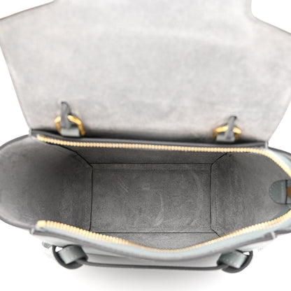 Celine Grained Calfskin Nano Belt Bag Storm 5 of 10