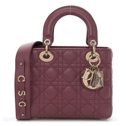 Christian Dior Lambskin Cannage Small My ABCDior Lady Dior Pink Honey 1 of 11