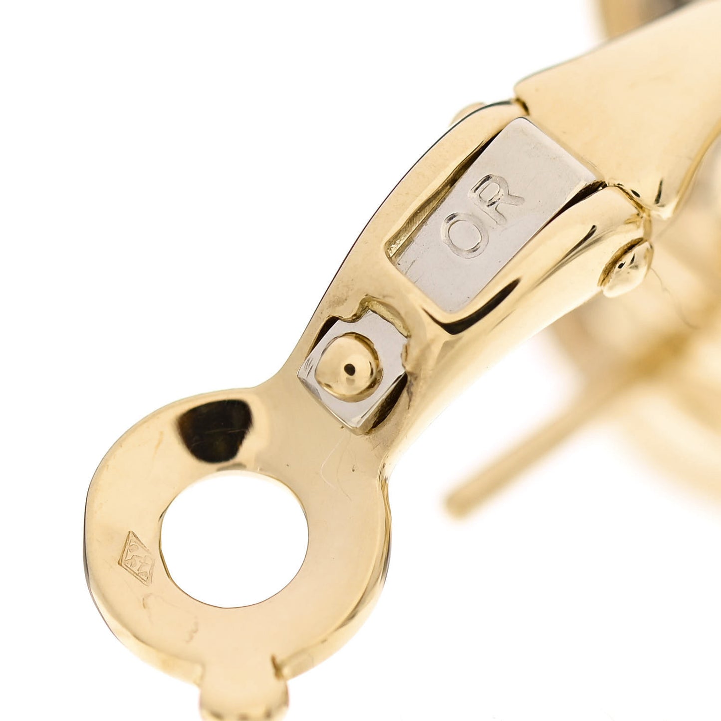 18K Yellow Gold Diamond Small Frivole Earrings