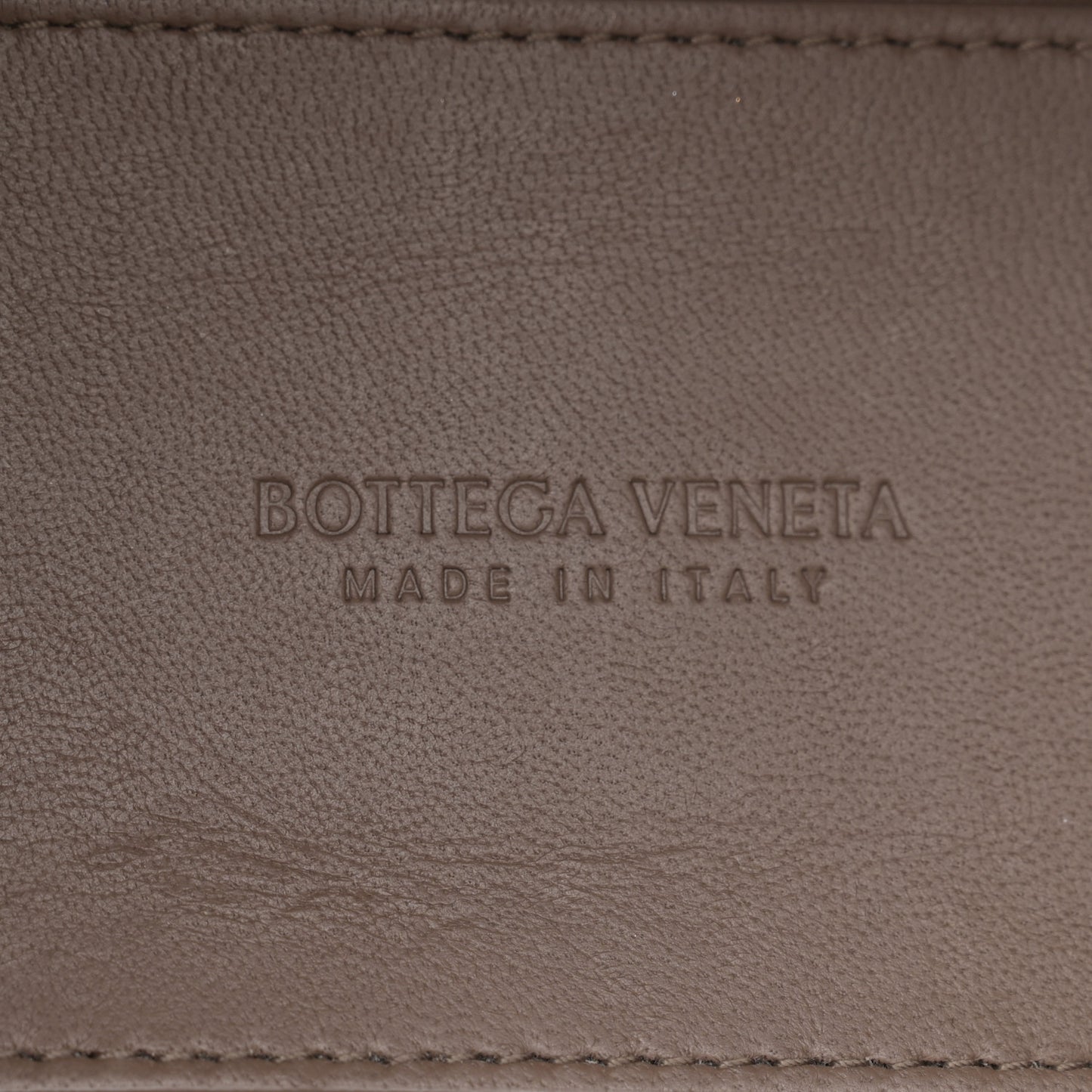 Nappa Maxi Intreccio Mini Arco Tote Taupe Grey