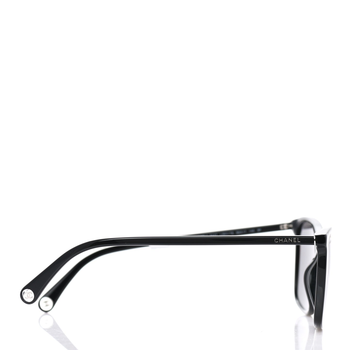 Acetate Polarized Square Sunglasses 5447 Black