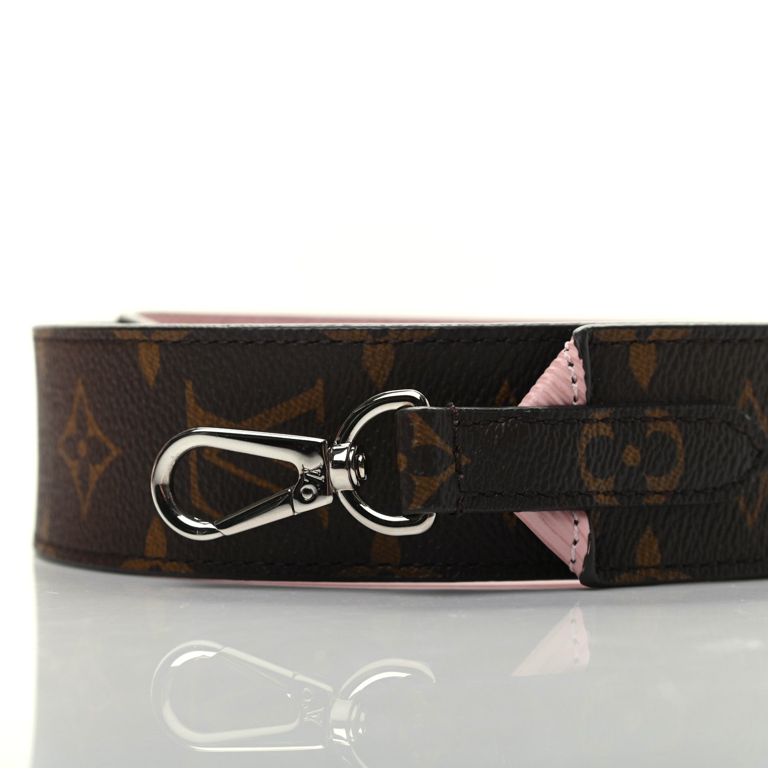 Louis Vuitton Epi Monogram Bandouliere Shoulder Strap Rose Ballerine 3 of 6