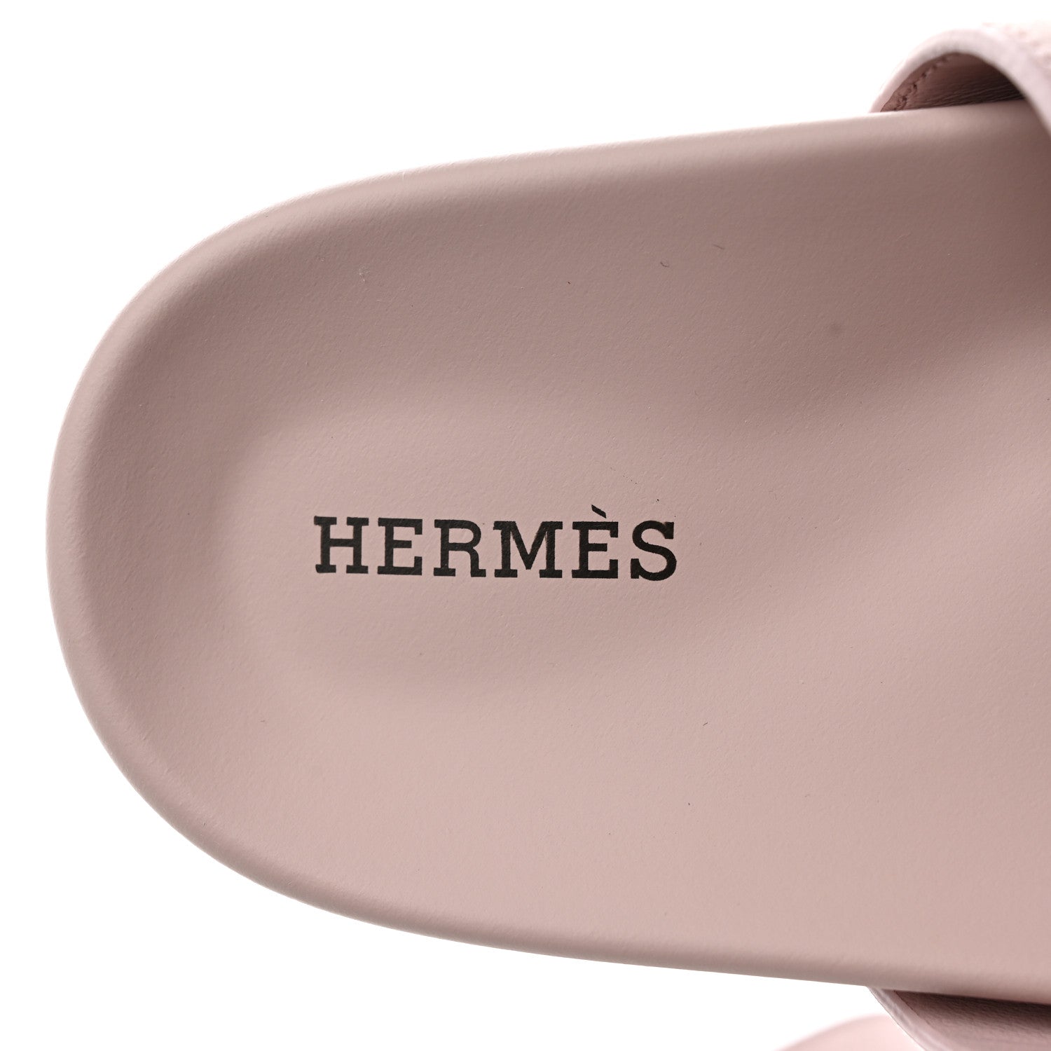 Hermes Suede Goatskin Womens Chypre Sandals 38 Rose Porcelaine 6 of 9