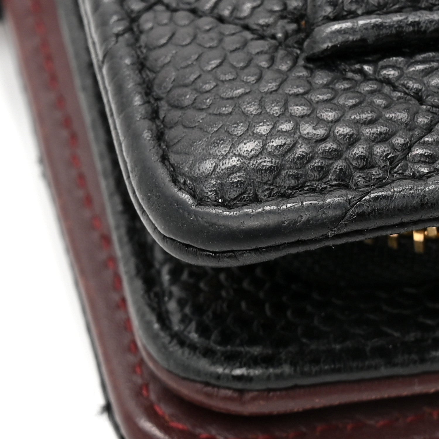 Chanel Caviar Quilted Zipped Pocket Wallet Black 9 of 10