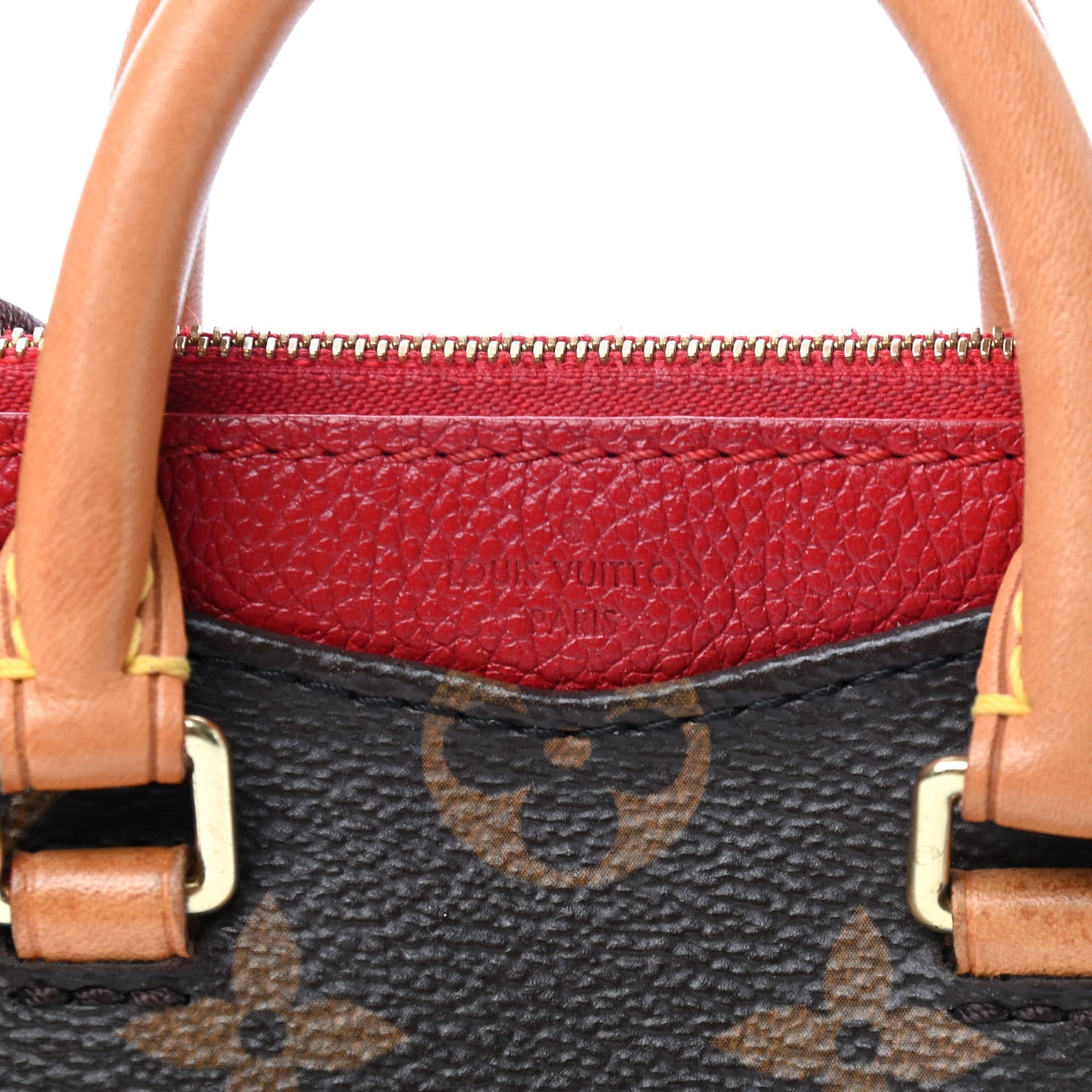 Monogram Nano Pallas Cherry