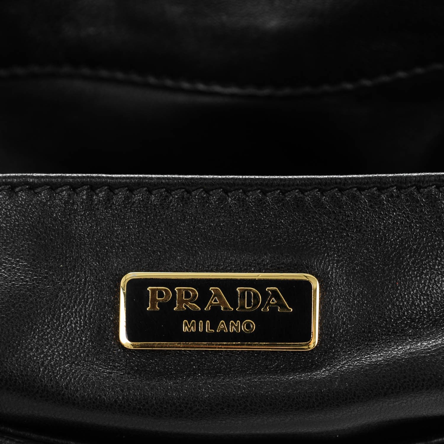 Prada Calf Hair Mink Fur Leopard Print Crossbody Bag Miele Moro 8 of 8