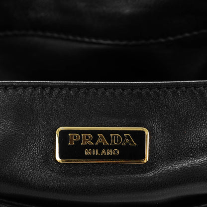 Prada Calf Hair Mink Fur Leopard Print Crossbody Bag Miele Moro 8 of 8