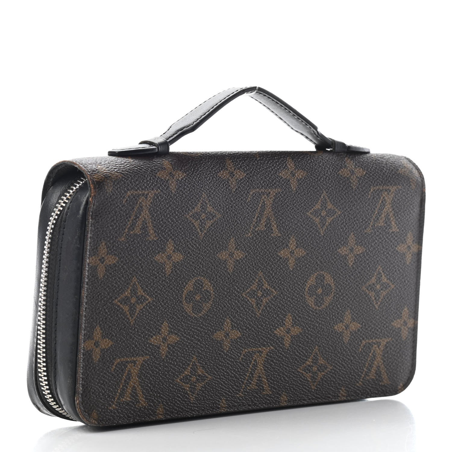 Louis Vuitton Monogram Macassar Zippy XL Wallet 3 of 9