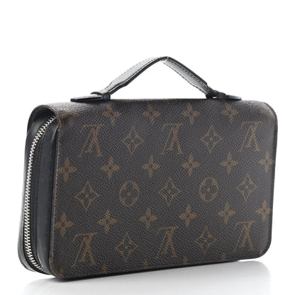 Louis Vuitton Monogram Macassar Zippy XL Wallet 3 of 9