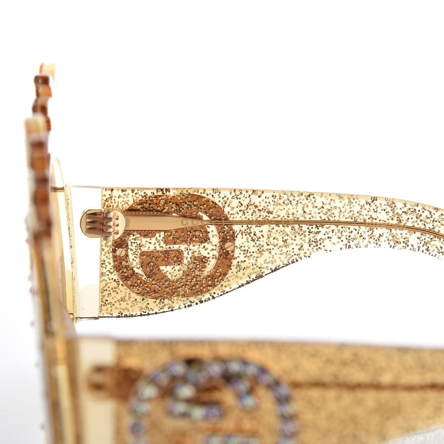 Acetate Pineapple GG0150/S Sunglasses Gold