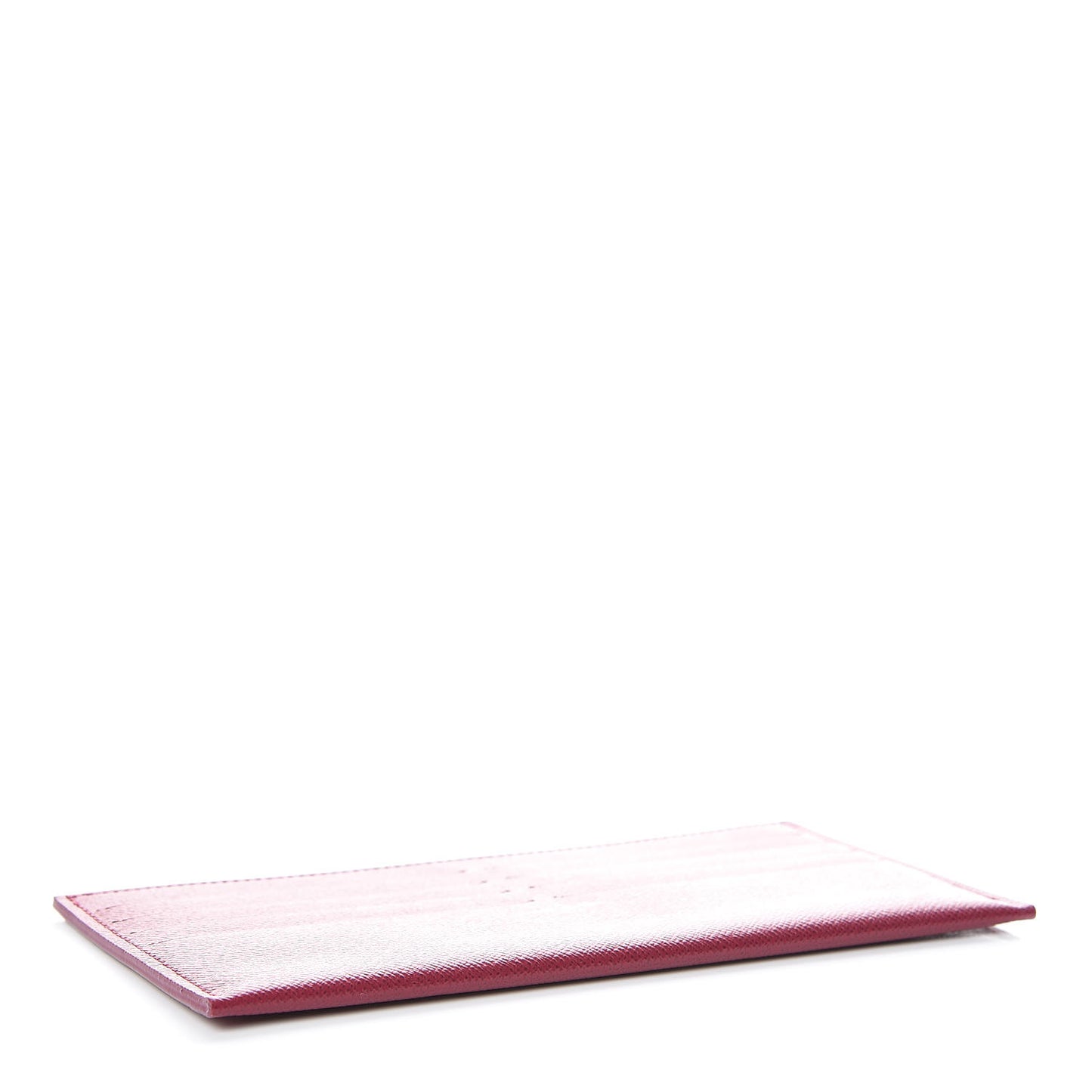 Calfskin Felicie Card Holder Insert Fuchsia